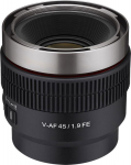 Samyang V-AF 45mm T1.9 objektiiv Sonyle