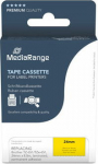 MediaRange Schriftbandka. Brother TZ-651/TZe-651 24mm 8m sw