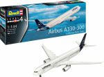 Revell Model plastic Airplane Airbus A330-300 Lufthansa 1/144