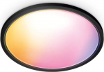 WiZ Smart WiFi SuperSlim Ceiling 545mm, Black | 32 W | 2200-6500 K (RGB)