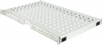 Lanview HEAVY DUTY TYPE D=1000 SERVER, FIXED SHELF WHITE