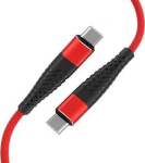 Fusion Accessories USB-C to USB-C 65W Red