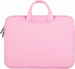 Hurtel bag Universal laptop case 15.6'' tablet organizer for pink computer