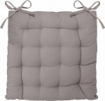 Halmar Elora chair cushion light gray