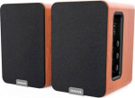Aiwa ASP-A200 a pair of active speakers, brown