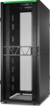 APC NetShelter SX Gen 2 - Rack cabinet - 1991 H x 800 B x 1200 D mm, med sidor - floor standing - svart - 42U - 19" - TAA-compatible - for P/N: SMT1000RM1U, SMT750RM1U, SRTL10KRM4UT, SRTL5KRM2UI-HW, SRTL5KRM2UT-HW, SRTL8KRM4UT