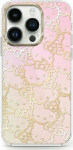 Sourcing Hello Kitty HKHCP15SHCHPEP iPhone 15 / 14 / 13 6.1'' pink/pink hardcase IML Gradient Electrop Crowded Kitty Head
