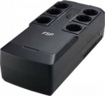 FSP NANOFIT 600 600VA/360W,WITH USB POWER, LED, INPUT/VOLTAGE RANGE: 180-270VAC, INPUT FREQUENZ 60/50 HZ, 1*12V/4.5AH, 6*SCHUKO