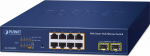 PLANET 8-Port Poe+ Web Smart Switch GS-2210-8P2S