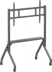 Techly Mobile stand Techly TV 55-86'' do 80kg adjustable shelf AV