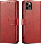Marv Marv Wallet Xiaomi Redmi Case 13C czerwony/red bookcase