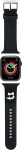 Karl Lagerfeld Strap KLAWLSLCNK 3D Rubber Choupette Head for Apple Watch 42/44/45/49mm / black
