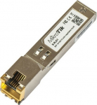 MikroTik | S-RJ01 | SFP | Copper | RJ-45 | 10/100/1000 Mbit/s | Maximum transfer distance 100 m | 0 to +85C