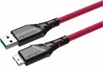 Kabel USB Ednet USB-A - microUSB 5 m Pink (MTC-520M)