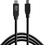Tether Tools USB-C zu 2.0 Mini B 5-Pin 4.60m schwarz