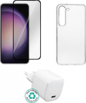 eSTUFF Kit for Samsung Galaxy Xcover, 7. Charger, Cover, Glass