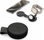 Twelve South ButterFly SE - Wireless Charger Qi2 do two devices compatible z MagSafe, kabel USB-C w Included (black)