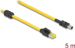 DELOCK Kabel RJ45 Stecker Cat.6 zu Mini I/O8 Pin D-Form Typ2