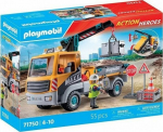 Playmobil Action Heroes 71750 Construction truck with crane