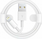 Kabel USB USB-A - Lightning 1 m White (28011)