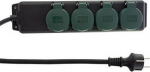 REV Multiple Socket Outlet IP44 4-fold 1.4m