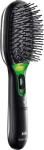Braun BR710 Adult Paddle hairbrush Black Green 1 pc(s)