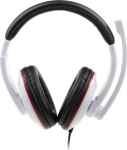 Gembird | MHS-001-GW | Stereo headset | Built-in microphone | 3.5 mm | Glossy white