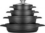 Smile MGK-17 Pot set with lids 4pcs