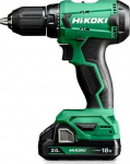 Cordless Drill Hikoki DS18DA WCZ 18 V 2 x battery 2 Ah