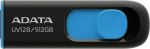 MEMORY DRIVE FLASH USB3 512GB/BLK/BLUE AUV128-512G-RBE ADATA
