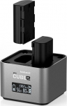 Hahnel H&auml;hnel double charger Pro Cube 2 - Canon with LCD-Display retail