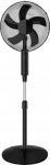 VOLTENO BLACK FLOOR FAN+ WYŚWIETLACZ 40cm