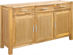 Sideboard CHICAGO NEW 140x44xH86cm, oak