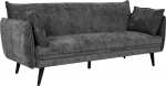 Sofa bed NOELLA 3-seater, dark grey