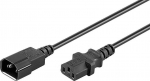 MicroConnect Power Cord C13 - C14 1.8m, Black