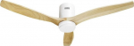 Avanca International BV Hombli smarter Deckenventilator mit Licht, White & Light Wood