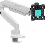 MONITOR ACC DESK MOUNT/13-32" BLK/WHT G80-BW ONKRON