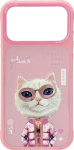 Case Nimmy Cool&Cute 2.0 Cat do iPhone 17 Pro pink