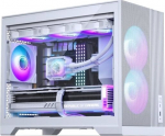 PHANTEKS XT M3 PC-Geh&auml;use, Mini-housing, mATX, RGB, Tempered Glass - including 3x 120-mm-L&uuml;fter, wei&szlig;