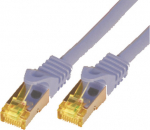 M-Cab CAT7 SFTP RJ45 LSZH 0.25M GREY, 10GBIT RAW PATCH CABLE