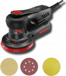 Menzer Sander Eccentric Sander ETS 125 5.0 w paper set RED, Ultranet mesh and Ultrapad pad