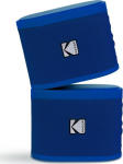Kodak SoundBrix - Lautsprecher - tragbar - wirelessly - Bluetooth - 5 Watt - Backstage Blau (pack of 2)