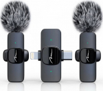 Media-Tech Micro-Mic Lavalier Microphone Set Duo MT416