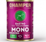 CHAMPER Gastro Monoprotein Beef - wet dog food - 400g