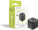 Mobile Origin Universal Travel Adapter PW30 EU/UK/US/AUS Black
