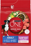 PUI PURINA One Adult Medium/Maxi Rich in lamb with rice - dry dog food - 2.5kg