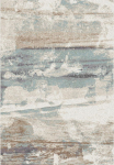 Carpet SANFORD-7, 160x230cm, blue/beige