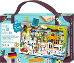 Create a cityscape Berlin - puzzle Wood 3D