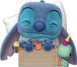 Funko Pop! Disney Plus: Lilo & Stitch - Sleeping Stitch in Box (Flocked) (Special Edition) #1607 Vinyl Figure