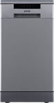 Gorenje Dishwasher | GS522E10S | Built under | Width 44.8 cm | Number of place settings 10 | Number of programs 6 | Energy efficiency class Class E | Grey